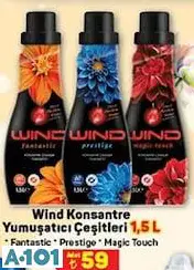 WİND KONSANTRE YUMUŞATICI ÇEŞİTLERİ 1,5 L